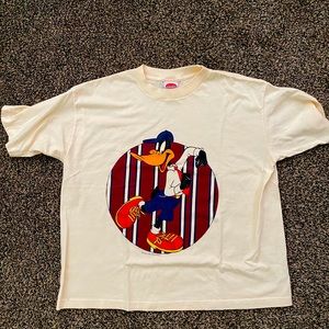 Vintage Daffy Duck Graphic SS T-Shirt (M)